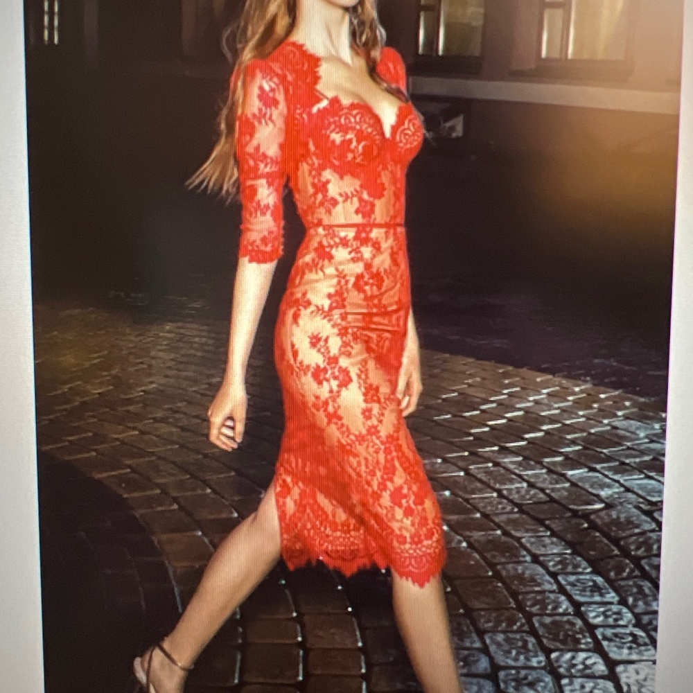 Lace luxury pencil dress and bolero